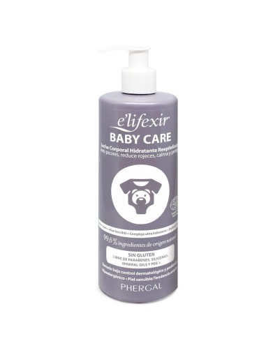Elifexir Eco Baby Care loción corporal hidratante 400ml