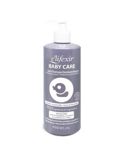 Elifexir Eco Baby Care gel champú dermatológico 500ml