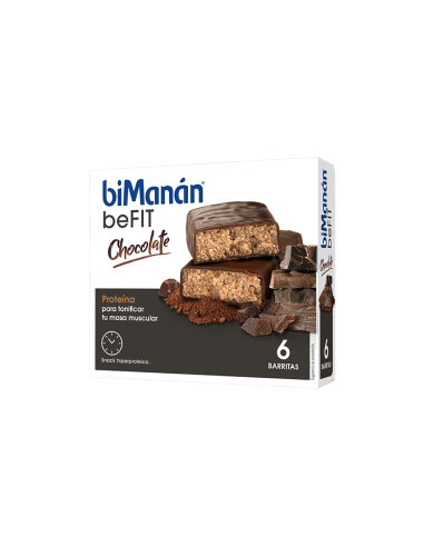Bimanán beFit barritas de chocolate 6...