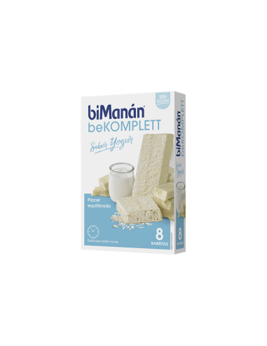 Bimanán bekomplett barritas de yogur 8 barritas
