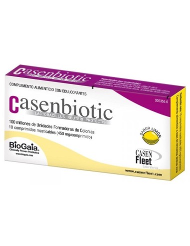 Casenbiotic 10 comprimidos masticables