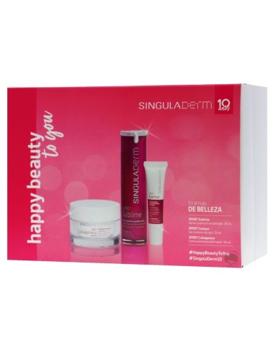 Singuladerm pack happy beauty to you