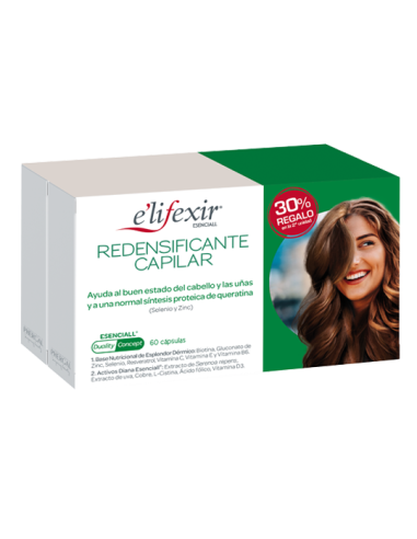 Elifexir Esenciall Redensificante capilar 2x30caps