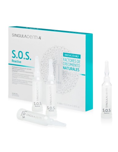 Singuladerm S.O.S. Reactive 4 viales 10,5ml