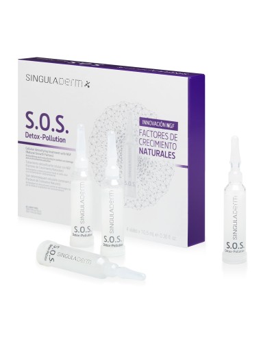 Singuladerm S.O.S. Detox-Pollution 4 viales 10,5ml