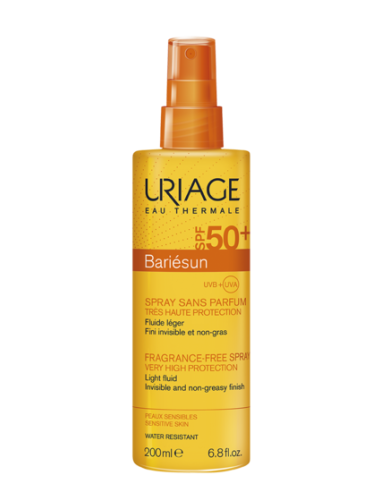 Uriage Bariésun spray sin perfume SPF50+ 200ml