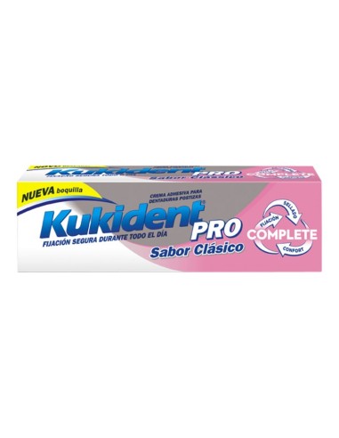 Kukident complete pro sabor clásico 47gr