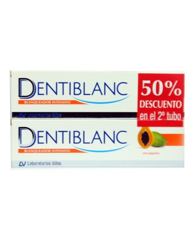 Dentiblanc pasta dental blanqueador intensivo duplo 2x100ml