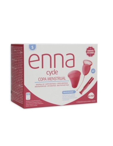 Enna cycle copa menstrual talla S con aplicador