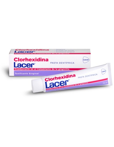 Lacer clorhexidina pasta dentífrica 75ml