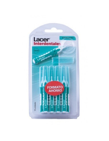 Lacer interdental recto extrafino 10uds