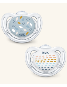 Nuk chupete silicona...