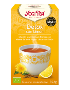 Yogi tea detox limón