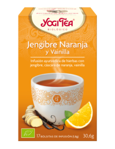 Yogi tea jenjibre naranja y...