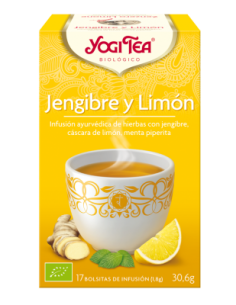 Yogi tea jenjibre y limón