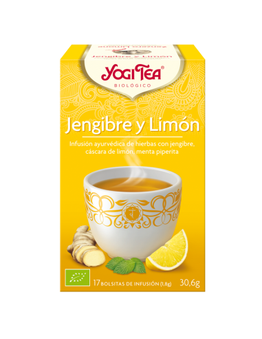 Yogi tea jenjibre y limón