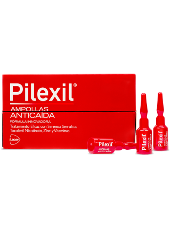 Pilexil anticaída 15 ampollas
