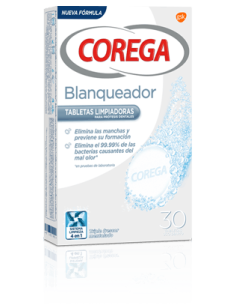 Corega blanqueador tabletas...