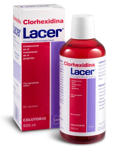 Lacer clorhexidina colutorio 500ml