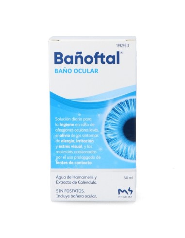 Bañoftal baño ocular 50ml