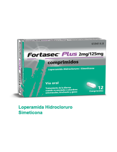 Fortasec plus 2/125mg 12...