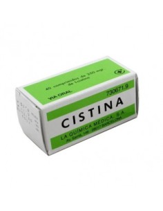 Cistina 250mg 40 comprimidos