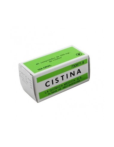 Cistina 250mg 40 comprimidos