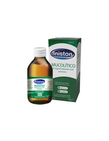 Iniston mucolítico 50mg/ml solución oral 200ml