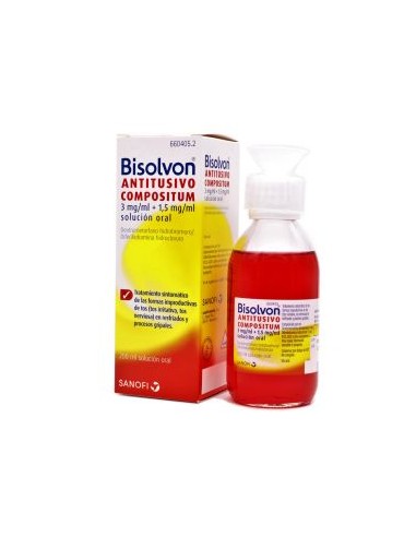 Bisolvon antitusivo compositum 3/1.5mg/ml solución oral 200ml