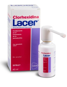 Lacer clorhexidina spray 40ml