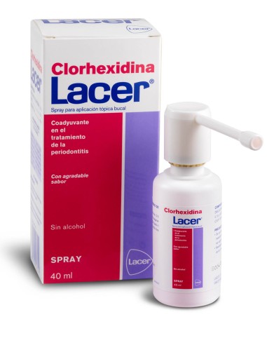Lacer clorhexidina spray 40ml