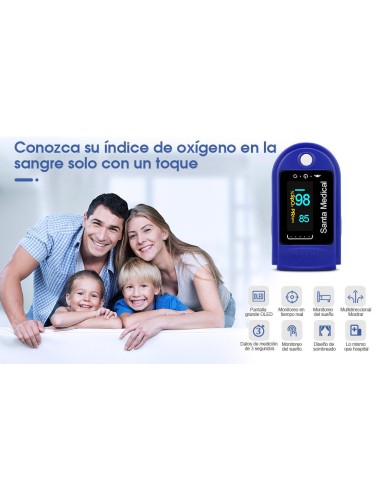Pulsioxímetro de dedo  LO x 100A Pulsioxímetro de dedo  LO x 100A