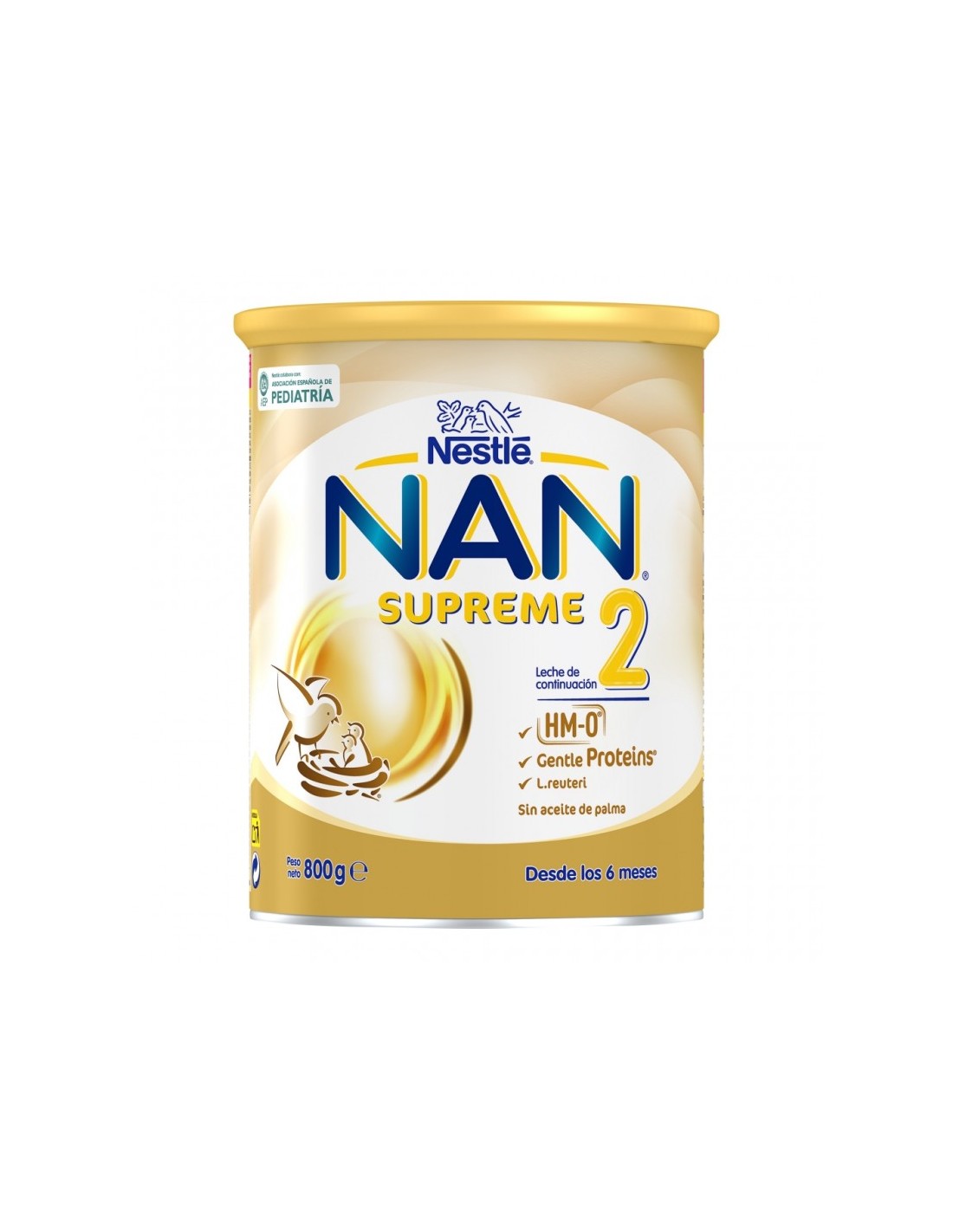 Nestle NAN OPTIPRO 2 Leche de Continuación, 800 g