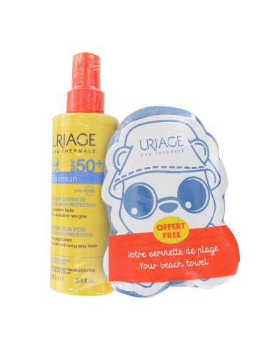 Uriage Bariésun spray infantil SPF50+ 200ml -Toalla de regalo