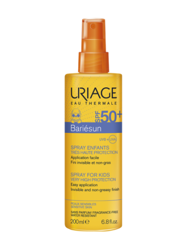 Uriage Bariésun spray infantil SPF50+...