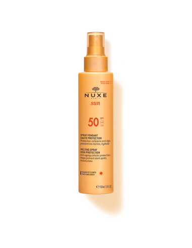 Nuxe Sun spray leche fundente alta protección solar facial y corporal SPF50+ 150ml