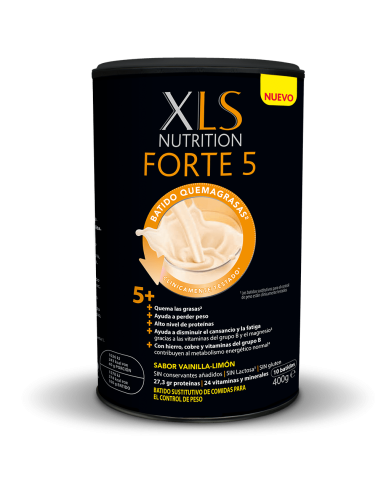 XLS Nutrition Forte 5 Batido Quemagrasas Bote 400g