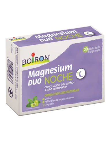 Magnesium Duo Noche 30 cápsulas blandas