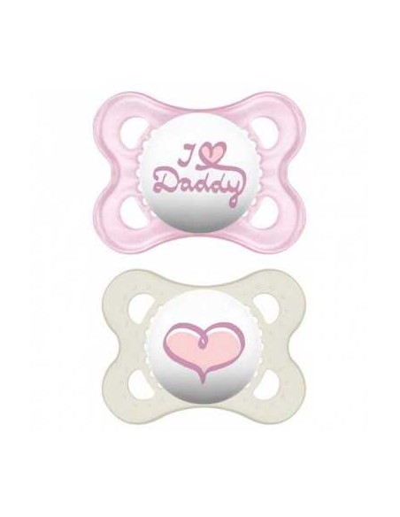 Mam chupete de silicona Original 0-6meses pack doble