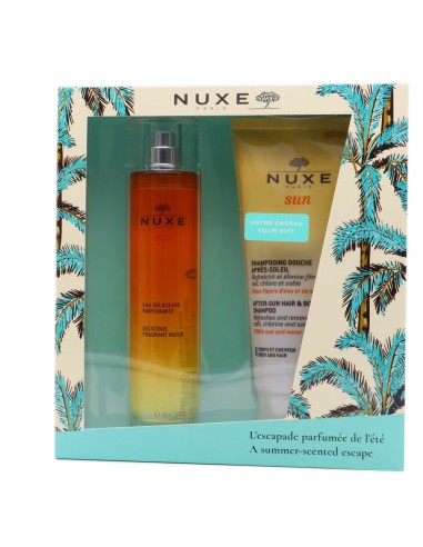 Nuxe Sun Pack Agua Deliciosa Perfumada+Nuxe Sun Champú de Ducha After Sun de Regalo