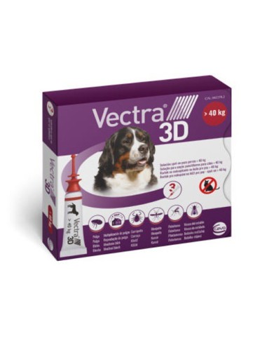 Vectra 3d pipetas perros  40 kg