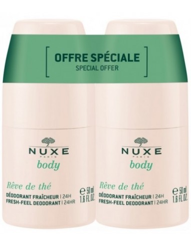 Nuxe reve de the desodorante duplo 2x50ml