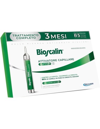 Bioscalin activador capilar Formato ahorro 3 meses 12 aplicaciones